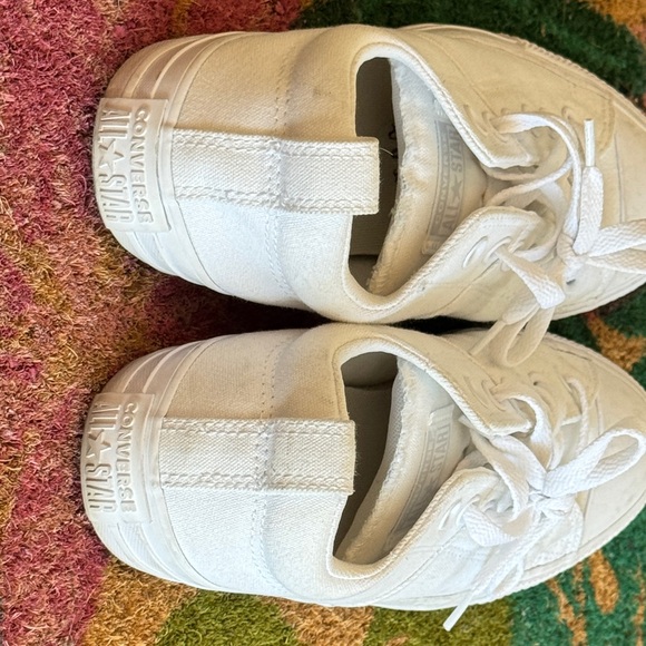 Converse All Star White Low-Top Sneakers - Picture 10 of 14